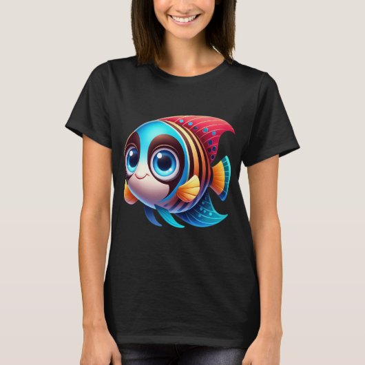 Lief maskerengelfish t-shirt (Voorkant)