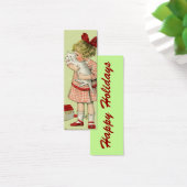  lief meisje cadeau Label of liefde notitie Mini Visitekaartjes (Bureau)