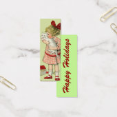  lief meisje cadeau Label of liefde notitie Mini Visitekaartjes (Kantoor)