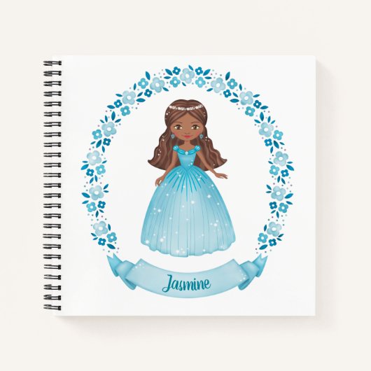 Lief meisje kids notitieboek (Voorkant)