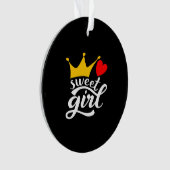 lief meisje ornament (voorkant)