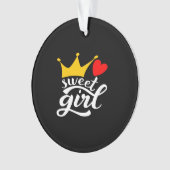lief meisje ornament (voorkant)