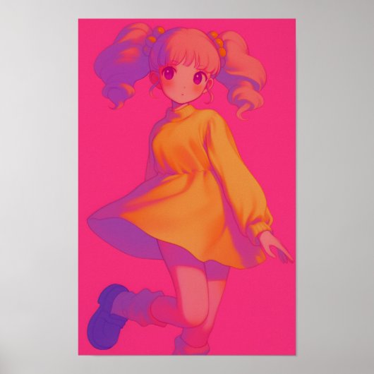 Lief Meisje Poster (Voorkant)