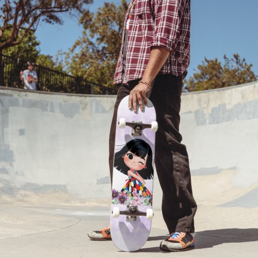 lief meisje Skateboard (Buiten 2)