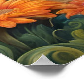 Lief meisje Yorkie Poster (Hoek)