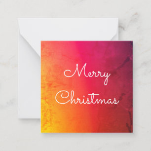 Lief mini kerst Kaart te personaliseren Notitiekaartje