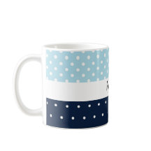 Lief Modern Navyblauw met Monogram