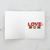 LIEF Moeder Moederdag Geschenk Kaart (Binnen)