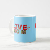 LIEF Moeder Moederdag Geschenk Koffiemok (Voorkant links)