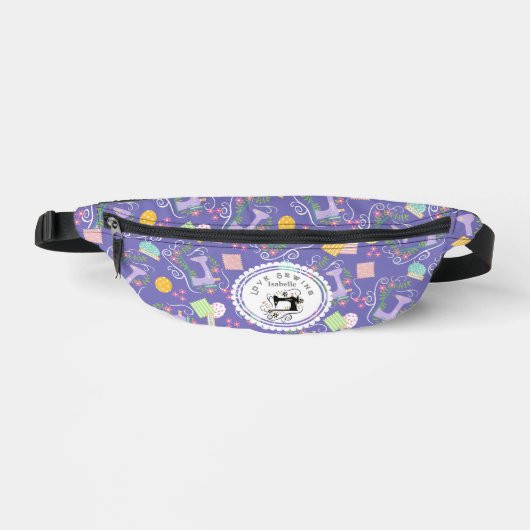Lief Naai Accessoires Paars Heuptasje (Voorkant)