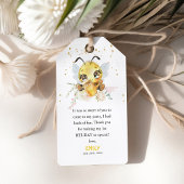 Lief om Één te zijn' 1ste Verjaardag Dank u Favor Cadeaulabel