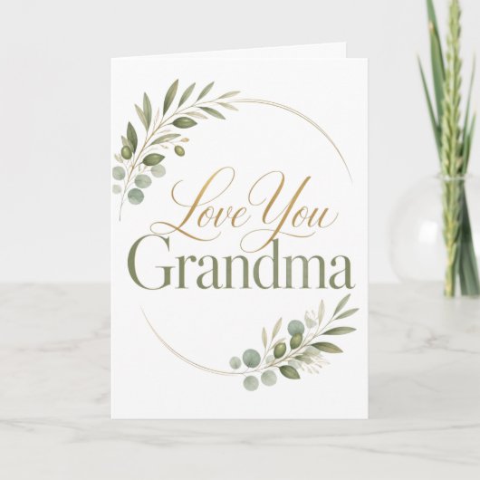 Lief Oma Botanisch Kaart (Voorkant)