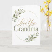 Lief Oma Botanisch Kaart (Gele Bloem)
