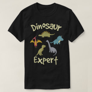 Lief ontwerp voor dinosaurusexpert t-shirt