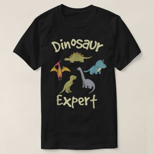 Lief ontwerp voor dinosaurusexpert t-shirt (Design voorkant)