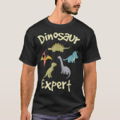 Lief ontwerp voor dinosaurusexpert t-shirt (Voorkant)