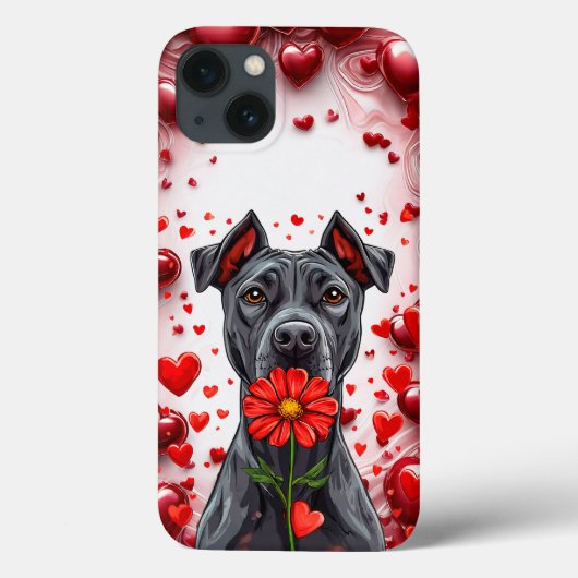 Lief Ontwerp voor Honden, Romantisch Huisdier Cade Case-Mate iPhone Case (Achterkant)