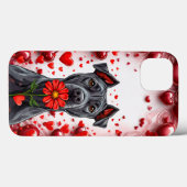 Lief Ontwerp voor Honden, Romantisch Huisdier Cade Case-Mate iPhone Case (Achterkant (horizontaal))