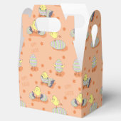 Lief Paaschick Sinaasappel Favor Box Bedankdoosjes (Geopend)