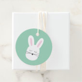 Lief paashaas cadeau bedankjes labels (In situ)