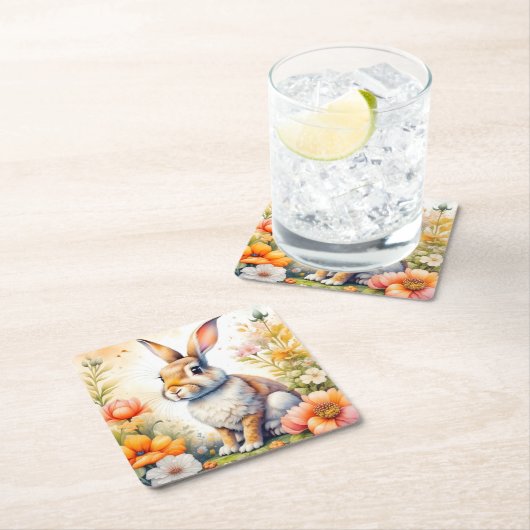 Lief Paaszegen  Konijnenkonijn Kartonnen Onderzetters (Insitu)