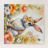 Lief Paaszegen  Konijnenkonijn Legpuzzel (Horizontaal)