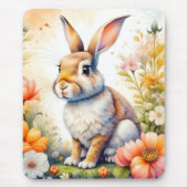 Lief Paaszegen  Konijnenkonijn Muismat (Voorkant)