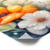 Lief Paaszegen Konijnenkonijn Poster (Hoek)