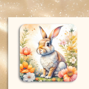 Lief Paaszegen Konijnenkonijn Vierkante Sticker