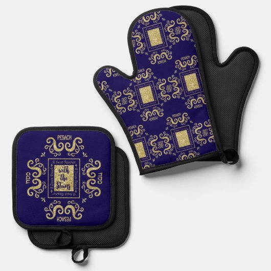 Lief Pascha Ovenwant & Pannenlap Set (Voorkant / Achterkant)