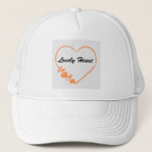 Lief persoon met Cute Sweet Hart Trucker Pet (Voorkant)