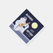 Lief  Pierrot clown lute moon CC1272 Party Servet (Hoek)
