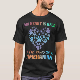 Lief Pomeranian meisje T-shirt