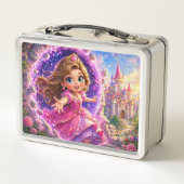 Lief Prinses Magisch Kasteel Fantasy Persoonlijk (Achterkant)