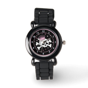 Lief prinsessen schedel horloge