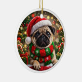 Lief Pugsley Kerst Ornament (Rechts)