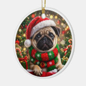 Lief Pugsley Kerst Ornament (Links)