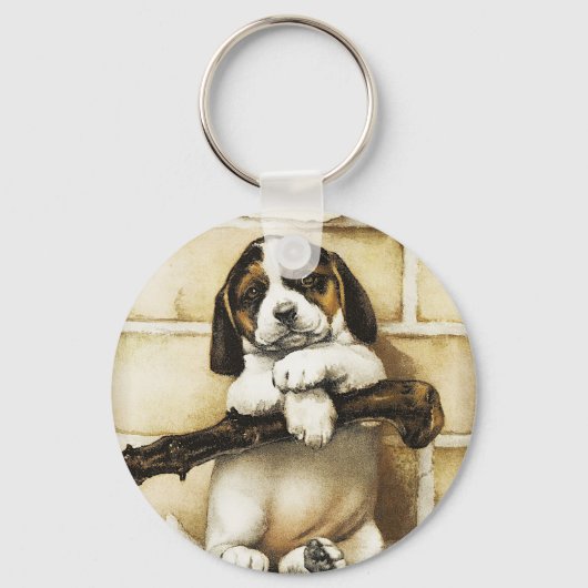 Lief puppy sleutelhanger (Voorkant)
