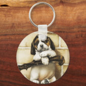 Lief puppy sleutelhanger (Voorkant)