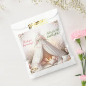 Lief pyjamafeest meisje sleepover verjaardag bedankzakje (Gezegeld)