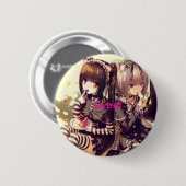 lief ronde button 5,7 cm (Voorkant /achterkant)