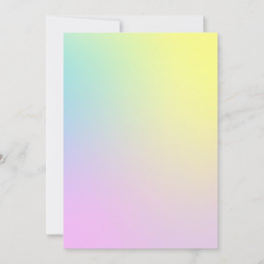 Lief sassy & zeven Ice Cream & Snoep meisje verjaa Kaart (Achterkant)