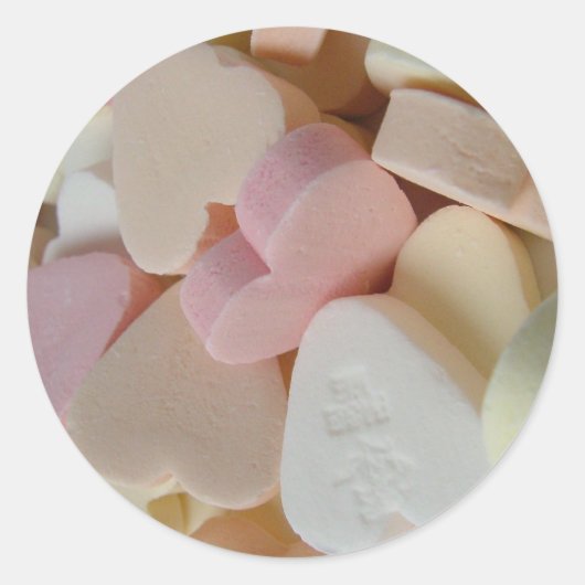 Lief schatje ronde sticker (Voorkant)