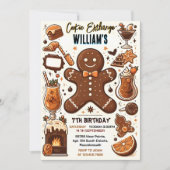 lief schattig eten Kinder Cookie Exchange 7th Verj Kaart (Voorkant)