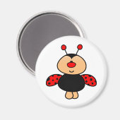 lief schattig lieveheersbeestje magneet (Voorkant / Achterkant)