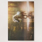  Lief Schattige Paard Magisch Bos Legpuzzel (Verticaal)