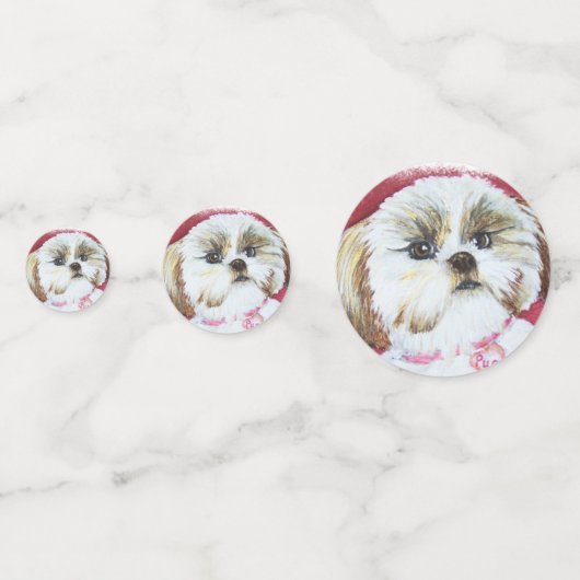 Lief Shih Tzu Verjaardag Confetti (Voorkanten)