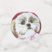 Lief Shih Tzu Verjaardag Confetti (Kleine voorkant)