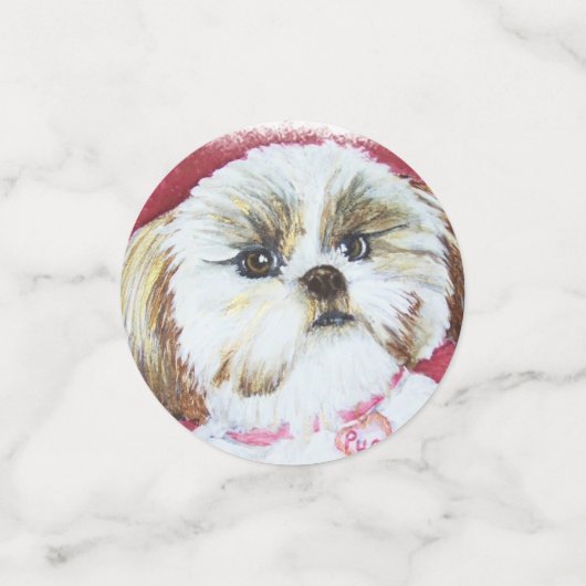 Lief Shih Tzu Verjaardag Confetti (Kleine voorkant)