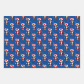 Lief Sinterklaas Bezoeken Alabama Inpakpapier Vel (Voorkant 2)